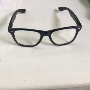 Fake Thick Framed Black Glasses Faux Glasses